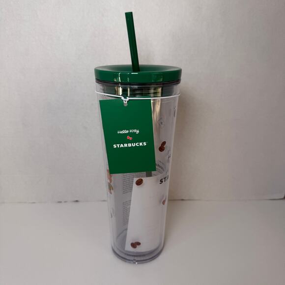 Starbucks Hello Kitty Cold Cup 24 fl oz Christmas 2025 Limited Edition NWT - Picture 2 of 5